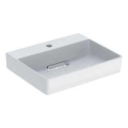 Geberit ONE Aufsatzwaschtisch rechteckig Abgang horiz. 50cm T 41cm Hahnloch mittig o... GEBERIT-505024001 4025410593795 (Abb. 1)