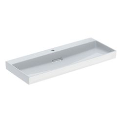 Geberit ONE Waschtisch Abgang horizontal, B 120cm, Tiefe 48cm, Hahnloch mittig, ohne... GEBERIT-505048001 4025410593993 (Abb. 1)