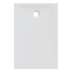 Geberit Nemea Rechteckduschwanne 120x80x3,5cm, Mattweiß... GEBERIT-550595001 4025410627247 (Abb. 1)