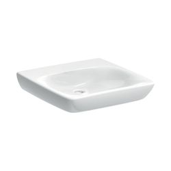 Geberit Renova Comfort Waschtisch barrierefrei, Breite 60cm, Tiefe 55cm, ohne Hahnlo... GEBERIT-501990001 4025410605238 (Abb. 1)
