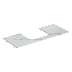Geberit ONE Waschtischplatte Ausschnitt mittig, Steinzeug, für Aufsatzwaschtisch, 12... GEBERIT-505115001 4025410631015 (Abb. 1)