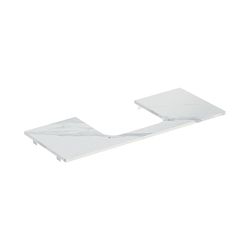 Geberit ONE Waschtischplatte Ausschnitt mittig, Steinzeug, für Aufsatzwaschtisch, 12... GEBERIT-505115001 4025410631015 (Abb. 1)