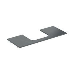 Geberit ONE Waschtischplatte Ausschnitt mittig, Steinzeug, für Aufsatzwaschtisch, 12... GEBERIT-505115002 4025410631022 (Abb. 1)
