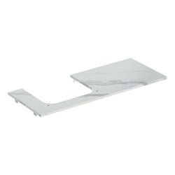 Geberit ONE Waschtischplatte Ausschnitt links, Steinzeug, für Aufsatzwaschtisch, 120... GEBERIT-505135001 4025410631152 (Abb. 1)