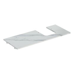 Geberit ONE Waschtischplatte Ausschnitt rechts Steinzeug für Aufsatzwaschtisch Schal... GEBERIT-505145001 4025410631213 (Abb. 1)