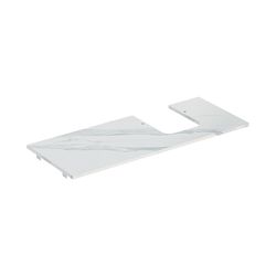Geberit ONE Waschtischplatte Ausschnitt rechts Steinzeug für Aufsatzwaschtisch Schal... GEBERIT-505145001 4025410631213 (Abb. 1)