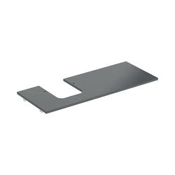 Geberit ONE Waschtischplatte Ausschnitt links Steinzeug für Aufsatzwaschtisch Schale... GEBERIT-505125002 4025410631107 (Abb. 1)