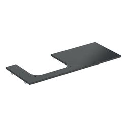 Geberit ONE Waschtischplatte Ausschnitt links, Steinzeug, für Aufsatzwaschtisch, 120... GEBERIT-505135002 4025410631169 (Abb. 1)