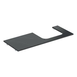 Geberit ONE Waschtischplatte Ausschnitt rechts, Steinzeug, für Aufsatzwaschtisch, 12... GEBERIT-505155002 4025410631282 (Abb. 1)