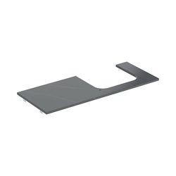 Geberit ONE Waschtischplatte Ausschnitt rechts, Steinzeug, für Aufsatzwaschtisch, 12... GEBERIT-505155002 4025410631282 (Abb. 1)