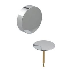 Geberit Fertigbauset für Badewannenablauf mit Drehbetätigung, Hochglanz verchromt... GEBERIT-150281211 4025410592057 (Abb. 1)