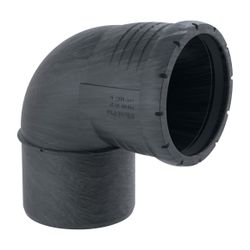 Geberit Silent-Pro Bogen 87,5 Grad, Außendurchmesser 50mm... GEBERIT-393224141 4025416446248 (Abb. 1)