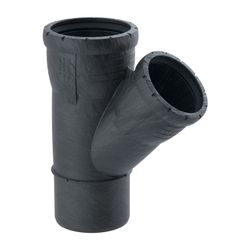 Geberit Silent-Pro Abzweig 45 Grad, d 75mm, d1 50mm... GEBERIT-393332141 4025416446576 (Abb. 1)