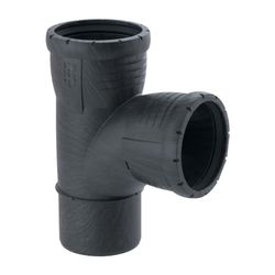 Geberit Silent-Pro Bogenabzweig 87,5 Grad d 110mm, d1 110mm... GEBERIT-393555141 4025416453109 (Abb. 1)