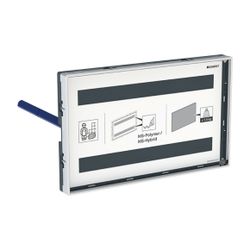 Geberit Omega Abdeckplatte flächenbündig, mit Sichtrahmen Sonderanfertigung... GEBERIT-115088001 4025416485353 (Abb. 1)