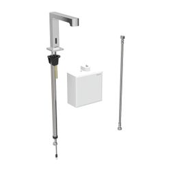 Geberit Brenta Waschtischarmatur Standmontage, Batteriebetrieb, mit Aufputz-Funktion... GEBERIT-116173211 4025416834205 (Abb. 1)