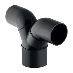 Geberit Silent db20 Hosenabzweig 2x90 Grad Außendurchmesser 110mm... GEBERIT-310481141 4025410603340 (Abb. 1)