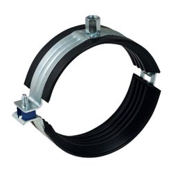 Geberit Rohrschelle gedämmt, mit Gewindemuffe M8/M10... GEBERIT-393299261 4025416474197 (Abb. 1)
