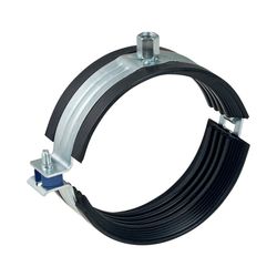 Geberit Rohrschelle gedämmt, mit Gewindemuffe M8/M10... GEBERIT-393299261 4025416474197 (Abb. 1)