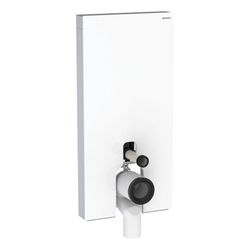 Geberit Monolith Sanitärmodul für Stand-WC, Höhe 101cm, Frontverkleidung aus Glas, A... GEBERIT-131003SI5 4025416552239 (Abb. 1)