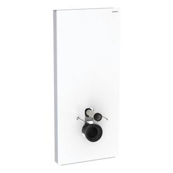 Geberit Monolith Sanitärmodul für Wand-WC, Höhe 114cm, Frontverkleidung aus Glas, Al... GEBERIT-131031SI5 4025416554394 (Abb. 1)