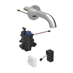 Geberit Piave Waschtischarmatur Wandmontage Netzbetrieb, mit Thermostatmischer Länge... GEBERIT-116287SN1 4025410065360 (Abb. 1)