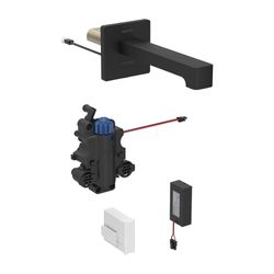 Geberit Brenta Waschtischarmatur Wandmontage Batteriebetr. mit Thermostatmischer L 2... GEBERIT-116298141 4025410064448 (Abb. 1)