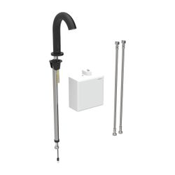 Geberit Piave Waschtischarmatur, Standmontage, Batteriebetrieb, mit AP-Funktionsbox,... GEBERIT-116168141 4025410063786 (Abb. 1)