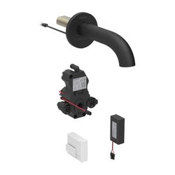 Geberit Piave Waschtischarmatur Wandmontage, Batteriebetrieb, mit Mischer, Länge 22c... GEBERIT-116284141 4025410064318 (Abb. 1)