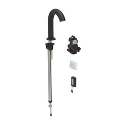 Geberit Piave Waschtischarmatur, Standmontage, Batteriebetrieb, für UP-Funktionsbox,... GEBERIT-116183141 4025410063922 (Abb. 1)