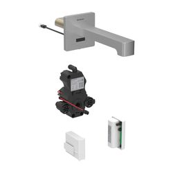 Geberit Brenta Waschtischarmatur Wandmontage, Generatorbetrieb, mit Mischer, Länge 1... GEBERIT-116276SN1 4025410065261 (Abb. 1)
