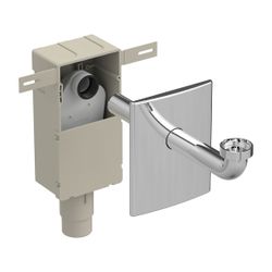 Geberit Set Unterputz-Geruchsverschluss für Waschbecken, Abgang horizontal Außendurc... GEBERIT-151120211 4025416667797 (Abb. 1)