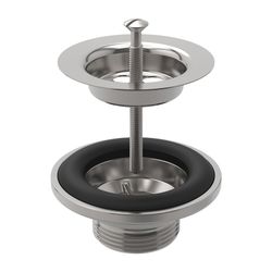 Geberit Ablaufventil für Waschbecken Edelstahl... GEBERIT-241503001 4025416666752 (Abb. 1)