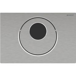 Geberit Sigma 10 WC-Steuerung elektronisch Netz, 1-M, Edelstahl gebürstet/poliert, a... GEBERIT-115890SN6 4025410532022 (Abb. 1)