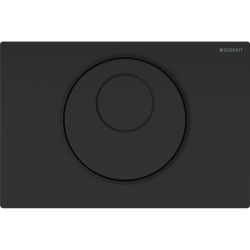 Geberit Sigma 10 WC-Steuerung elektronisch Netz, 2-Mengen-Auslösung, Schwarz, Mattsc... GEBERIT-115890DW6 4025410703774 (Abb. 1)