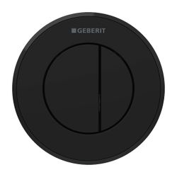 Geberit Typ 10 Fernbetätigung pneumatisch, 2-Mengen-Spülung, Unterputz-Drücker/Matts... GEBERIT-116055161 4025410740793 (Abb. 1)