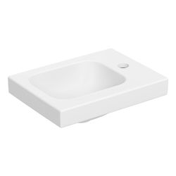 Geberit iCon Light Handwaschbecken 38x13x28cm, Weiß, matt, Hahnloch rechts, ohne Übe... GEBERIT-501830JT1 4025410071781 (Abb. 1)