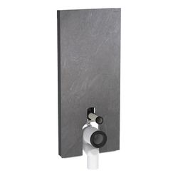 Geberit Monolith Plus Sanitärmodul für Stand-WC 114cm, Frontverkl. Steinzeug Schiefe... GEBERIT-131233007 4025410763419 (Abb. 1)