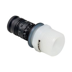 Geberit Mepla Übergang mit Außengewinde, NPW PVDF, d 75mm, R 2 1/2″... GEBERIT-628541005 4025416336211 (Abb. 1)