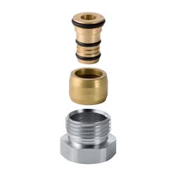 Geberit Mepla Anschlussverschraubung mit Aussengewinde d16-G 1/2" Danfoss... GEBERIT-641513001 4025416128267 (Abb. 1)