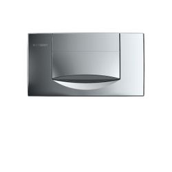 Geberit 200F Drückerplatte für Spül-Stopp-Spülung, Hochglanz verchromt... GEBERIT-115222211 4025416083955 (Abb. 1)