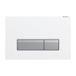 Geberit Sigma 40 Drückerplatte 2-Mengen-Spülung geeignet für Einbau von SK mit int. ... GEBERIT-242601KQ1 4025416152743 (Abb. 1)
