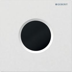 Geberit Typ 01 Abdeckplatte Urinalsteuerung mit elektronischer Spülauslösung, Netzbe... GEBERIT-116021115 4025416167099 (Abb. 1)