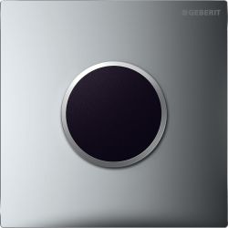 Geberit Typ 10 Abdeckplatte Hochglanz verchromt, Mattverchromt... GEBERIT-241925KH1 4025416941187 (Abb. 1)