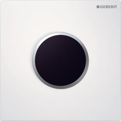 Geberit Typ 10 Abdeckplatte Weiß, Mattverchromt... GEBERIT-241925KL1 4025416941217 (Abb. 1)