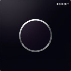 Geberit Typ 10 Abdeckplatte Schwarz, Hochglanz verchromt... GEBERIT-241925KM1 4025416941224 (Abb. 1)