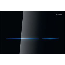 Geberit WC-Steuerung elektronisch Netz, 2-M, mit Sigma 80 Drückerplatte Square, berü... GEBERIT-116090SG6 4025410532114 (Abb. 1)