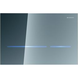 Geberit WC-Steuerung elektronisch Netz, 2-M, mit Sigma 80 Drückerpl. Square, berühr.... GEBERIT-116090SM6 4025410531841 (Abb. 1)