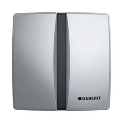 Geberit Urinalsteuerung mit elektronischer Spülauslösung, Batteriebetrieb, Abdeckpla... GEBERIT-115804465 4025416190967 (Abb. 1)