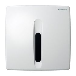 Geberit Urinalsteuerung mit elektron. Spülauslösung, Netzbetrieb, Abdeckplatte aus K... GEBERIT-115817115 4025416190998 (Abb. 1)